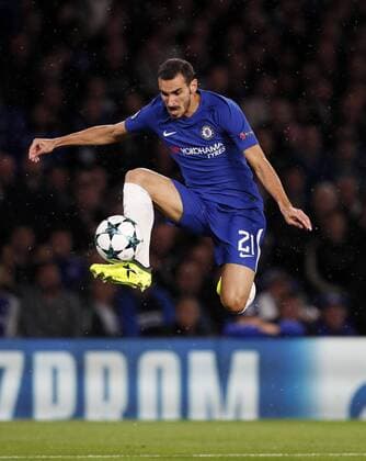 Chelsea s David Zappacosta in action during the champions league match at Stamford Bridge Stadium, London. Picture date 12th September 2017. Picture credit should read: David Klein Sportimage EDITORIAL USE ONLY. No use with unauthorised audio, video, data, fixture lists, club league logos or live services. Online in-match use limited to 120 images, no video emulation. No use in betting, games or single club league player publications.