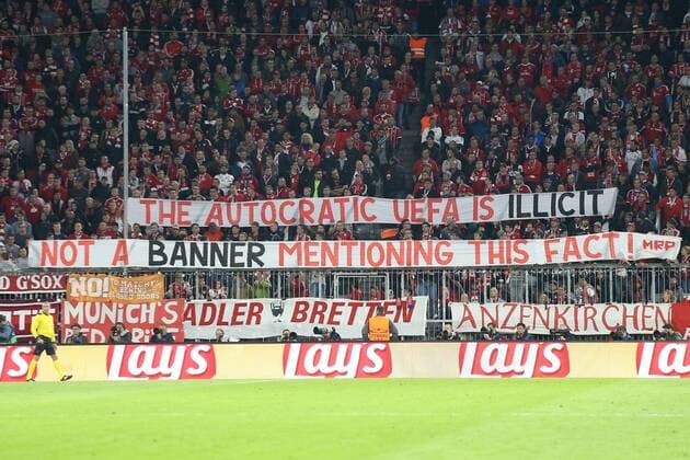 Bilder des Tages - SPORT FC Bayern Fans mit Transparent, FC Bayern Muenchen vs. RSC Anderlecht, Champions League, Fussball, 12.09.2017, Fussball, 12.09.2017, Muenchen Copyright: xLanger Eibner-Pressefotox EP_HLR