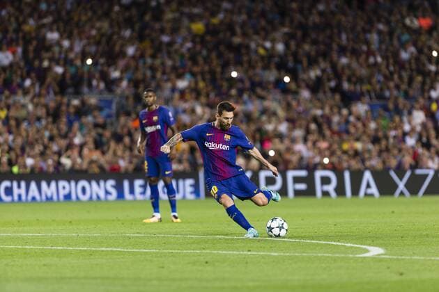 SPAIN - Sep,12th: Lionel Messi during the match between FC Barcelona Barca - Juventus, for the group stage, round 1 of the Champions League, held at Camp Nou Stadium on 12th September 2017 in Barcelona, Spain. (Credit: Mikel Trigueros Urbanandsport Cordon Press)  xCordonxPressx xSPAINx-xFCxBarcelonax-xJuventusx-xxChampionsxLeaguex-x2017 18x
