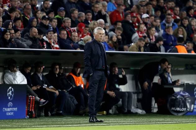 ANCELOTTI Carlo Trainer Team FC Bayern Muenchen Champions League Gruppe B Saison 2017-2018 Spiel FC Bayern Muenchen-RSC Anderlecht Am 12. September 2017 in der Allianz Arena in Muenchen