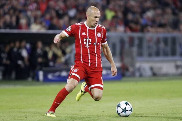 ROBBEN Arjen Team FC Bayern Muenchen Champions League Gruppe B Saison 2017-2018 Spiel FC Bayern Muenchen-RSC Anderlecht Am 12. September 2017 in der Allianz Arena in Muenchen