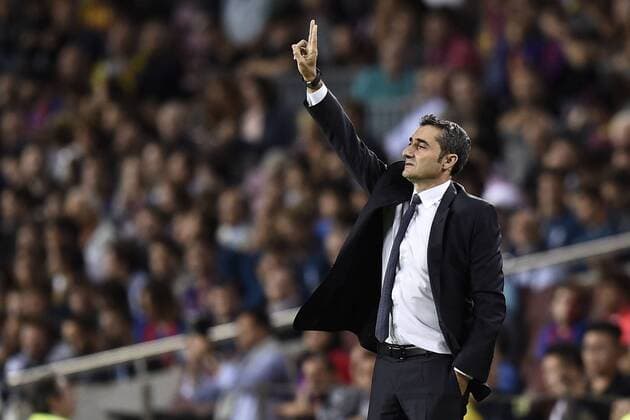 Db Barcellona (Spagna) 12 09 2017 - Champions League Barcellona-Juventus foto Daniele Buffa Image nella foto: Ernesto Valverde 