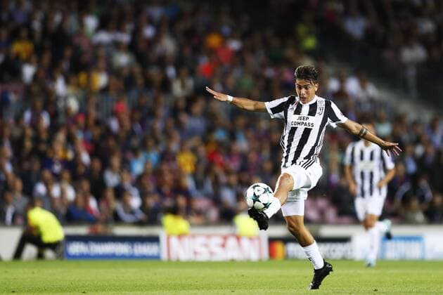 Paulo Dybala (Juventus), SEPTEMBER 12, 2017 - Football Soccer : UEFA Champions League Group D match between FC Barcelona Barca 3-0 Juventus FC at Camp Nou stadium in Barcelona, Spain. Noxthirdxpartyxsales  (oqma023573)
