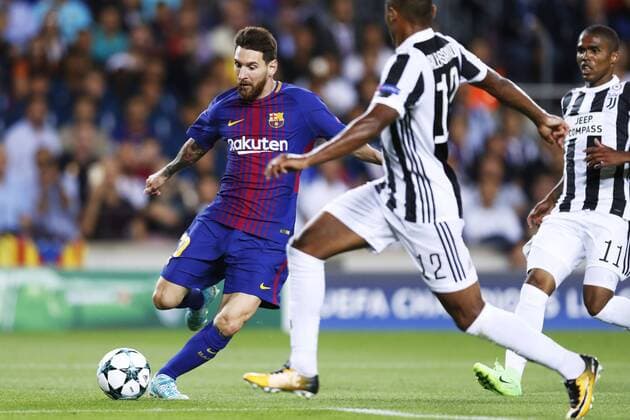 Lionel Messi (Barcelona), SEPTEMBER 12, 2017 - Football Soccer : UEFA Champions League Group D match between FC Barcelona Barca 3-0 Juventus FC at Camp Nou stadium in Barcelona, Spain. Noxthirdxpartyxsales  (oqma023587)