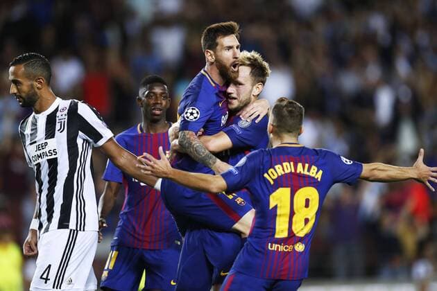 Lionel Messi (Barcelona), SEPTEMBER 12, 2017 - Football Soccer : UEFA Champions League Group D match between FC Barcelona Barca 3-0 Juventus FC at Camp Nou stadium in Barcelona, Spain. Noxthirdxpartyxsales  (oqma023588)