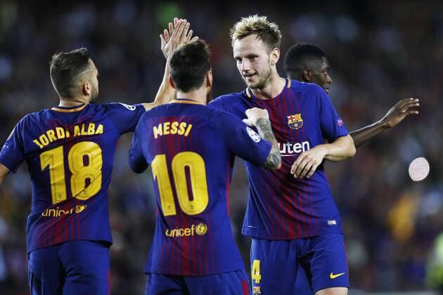 Ivan Rakitic (Barcelona), SEPTEMBER 12, 2017 - Football Soccer : UEFA Champions League Group D match between FC Barcelona Barca 3-0 Juventus FC at Camp Nou stadium in Barcelona, Spain. Noxthirdxpartyxsales  (oqma023601)