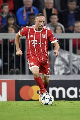 Franck Ribery FC Bayern München am Ball Champions League CL Gruppenphase FC Bayern München FCB vs RSC Anderlecht 12.09.2017 FC Bayern München FCB vs RSC Anderlecht