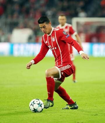 FC Bayern München - RSC Anderlecht Deutschland, München, 12.09.2017, Fussball, UEFA Champions League, Saison 2017 2018, Gruppenphase, 1. Spieltag, FC Bayern München - RSC Anderlecht: James Rodriguez (FC Bayern München).