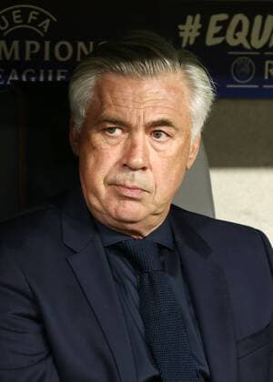Trainer Carlo Ancelotti Portrait Porträt Portraet Einzelbild close up Fußball Fussball UEFA CL Championsleague Herren Saison 2017 2018 12.09.2017 FC Bayern München vs. RSC Anderlecht