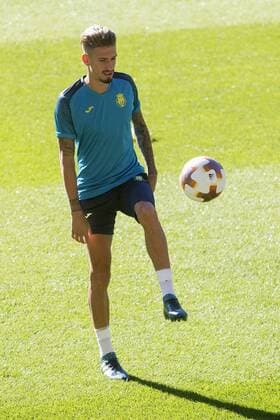 Villarreal s player Samu Castillejo, during a team s training session at La Ceramica stadium in Villarreal, Castellon, eastern Spain, 13 September 2017. Villarreal will face Astana in a Europa League soccer match the upcoming 14 September. VILLARREAL TRAINING SESSION !ACHTUNG: NUR REDAKTIONELLE NUTZUNG!  Copyright: xDomenechxCastellóx GRA166 20170913-636409080007252186
