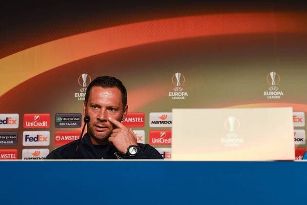 Fussball, Herren, 2017 18, UEFA EuroLeague, Hertha BSC, Pressekonferenz, Cheftrainer Pal Dardai (Hertha BSC), 13.09.17, Copyright: xMichaelxHundtx xMatthiasxKochx