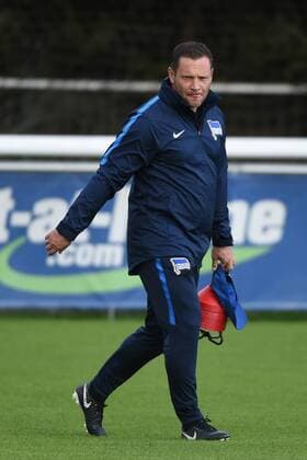 Fussball, Herren, UEFA Euroleague, Saison 2017 18, Hertha BSC, Training, Cheftrainer Pal Dardai (Hertha BSC), 13.09.17, Copyright: xMichaelxHundtx xMatthiasxKochx