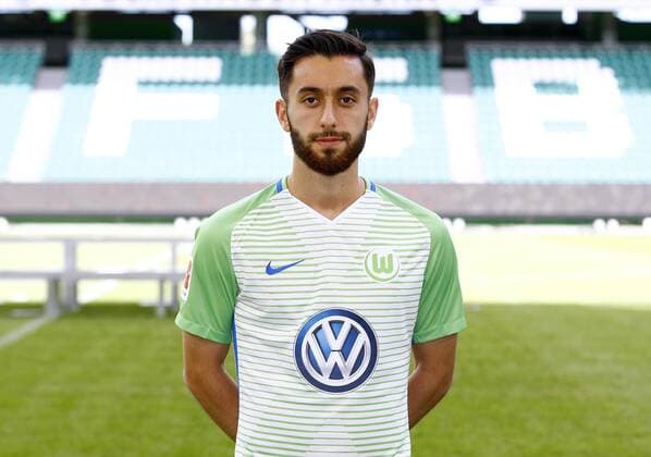 Yunus Malli (10, Wolfsburg) Fußball Fussball DFL erste 1.Bundesliga Herren Saison 2017 2018 13.09.2017 VfL Wolfsburg Porträttermin Porträt, Vorstellung, Präsentation, Pressetermin
