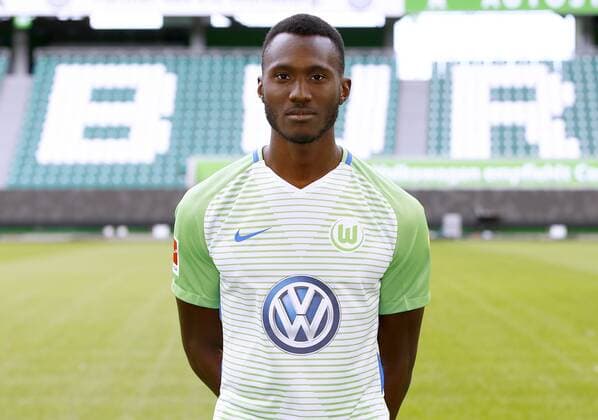 Josuha Guilavogui (23, Wolfsburg) Fußball Fussball DFL erste 1.Bundesliga Herren Saison 2017 2018 13.09.2017 VfL Wolfsburg Porträttermin Porträt, Vorstellung, Präsentation, Pressetermin