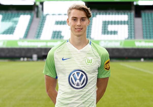 Gian Luca Itter (35, Wolfsburg) Fußball Fussball DFL erste 1.Bundesliga Herren Saison 2017 2018 13.09.2017 VfL Wolfsburg Porträttermin Porträt, Vorstellung, Präsentation, Pressetermin