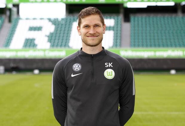 Stephan Kerth (Athletiktrainer) Fußball Fussball DFL erste 1.Bundesliga Herren Saison 2017 2018 13.09.2017 VfL Wolfsburg Porträttermin Porträt, Vorstellung, Präsentation, Pressetermin