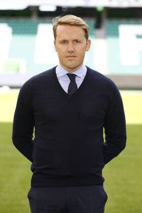 Olaf Rebbe (Geschaeftsführer Sport Fußball Fussball DFL erste 1.Bundesliga Herren Saison 2017 2018 13.09.2017 VfL Wolfsburg Porträttermin Porträt, Vorstellung, Präsentation, Pressetermin