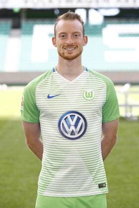 Maximilian Arnold (27, Wolfsburg) Fußball Fussball DFL erste 1.Bundesliga Herren Saison 2017 2018 13.09.2017 VfL Wolfsburg Porträttermin Porträt, Vorstellung, Präsentation, Pressetermin