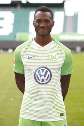 Josuha Guilavogui (23, Wolfsburg) Fußball Fussball DFL erste 1.Bundesliga Herren Saison 2017 2018 13.09.2017 VfL Wolfsburg Porträttermin Porträt, Vorstellung, Präsentation, Pressetermin