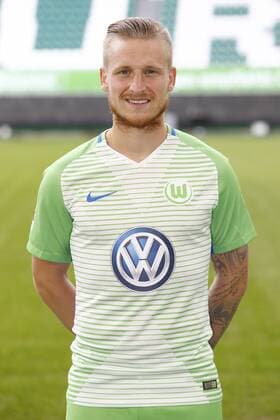 Marvin Stefaniak (34, Wolfsburg) Fußball Fussball DFL erste 1.Bundesliga Herren Saison 2017 2018 13.09.2017 VfL Wolfsburg Porträttermin Porträt, Vorstellung, Präsentation, Pressetermin