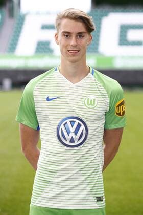 Gian Luca Itter (35, Wolfsburg) Fußball Fussball DFL erste 1.Bundesliga Herren Saison 2017 2018 13.09.2017 VfL Wolfsburg Porträttermin Porträt, Vorstellung, Präsentation, Pressetermin