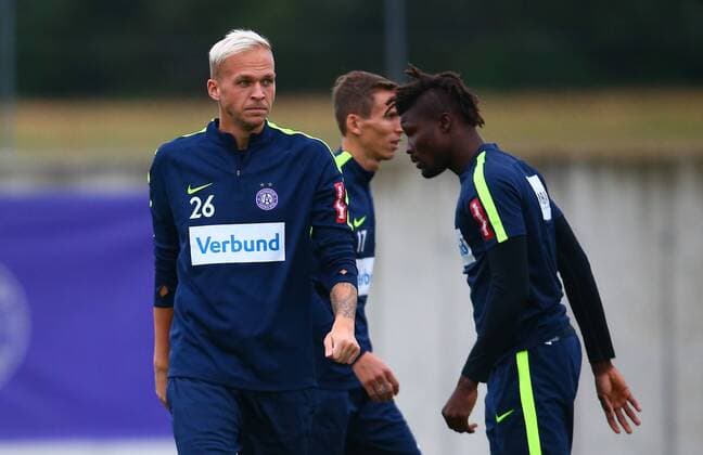 SOCCER - EL, Austria vs Milano, preview STEINBRUNN,AUSTRIA,13.SEP.17 - SOCCER - UEFA Europa League, group stage, FK Austria Wien VS AC Milano, preview, training A.Wien. Image shows Raphael Holzhauser (A.Wien). GEPAxpictures xCh.xKelemen