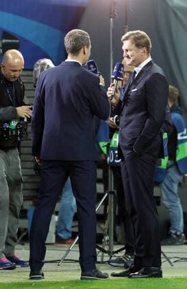 RB Leipzig - Monaco Fussball Champions League Leipzig, 13.09.2017, Red Bull Arena, Fussball, UEFA Champions League, Gruppe G, 1.Spieltag , RB Leipzig vs. AS Monaco , Im Bild; Trainer Ralph Hasenhüttl Hasenhuettl, RB Leipzig ,