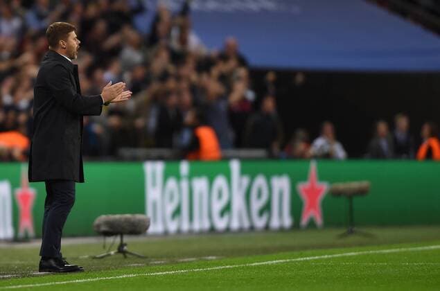 Tottenham Hotspur v Borussia Dortmund UEFA Champions League Tottenham Hotspur manager Mauricio Pochettino during the UEFA Champions League match at Wembley Stadium, London Content Not Available For UK Newspapers Copyright: xDanielxHamburyx FIL-10659-0007