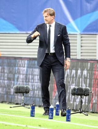 RB Leipzig - Monaco Fussball Champions League Leipzig, 13.09.2017, Red Bull Arena, Fussball, UEFA Champions League, Gruppe G, 1.Spieltag , RB Leipzig vs. AS Monaco , Im Bild: Trainer Ralph Hasenhüttl Hasenhuettl (RB Leipzig). ,