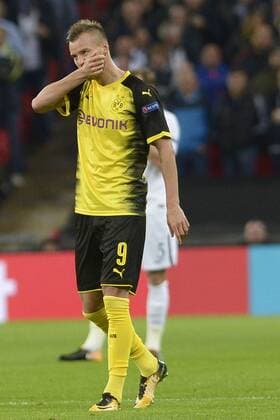 London, England 13.09.2017, UEFA Champions League - 2017 18 Season, Group H - Matchday 1, Tottenham Hotspur- Borussia Dortmund, Torjubel zum 1:1 Ausgleich durch Andrey Yarmolenko ( Dortmund ) ( DeFodi521