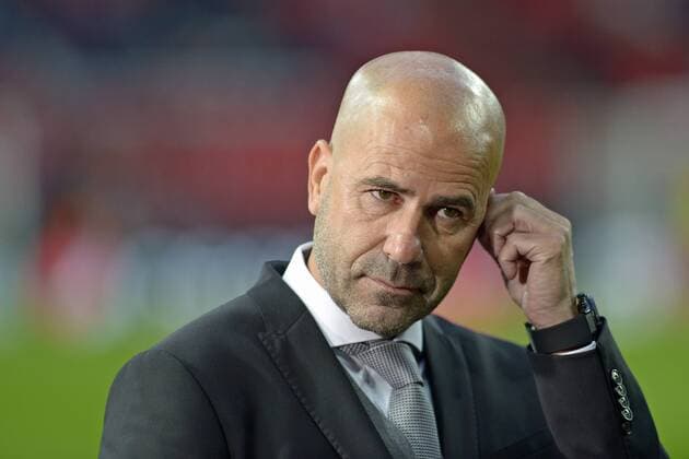 Bilder des Tages - SPORT London, England 13.09.2017, UEFA Champions League - 2017 18 Season, Group H - Matchday 1, Tottenham Hotspur- Borussia Dortmund, Peter Bosz ( Trainer Dortmund ) ( DeFodi521