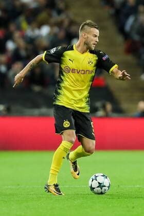 London, England 13.09.2017, UEFA Champions League - 2017 18 Season, 1st game day, Tottenham Hotspur - BV Borussia Dortmund, Andrey Yarmolenko (BVB) in Aktion ( DeFodi048