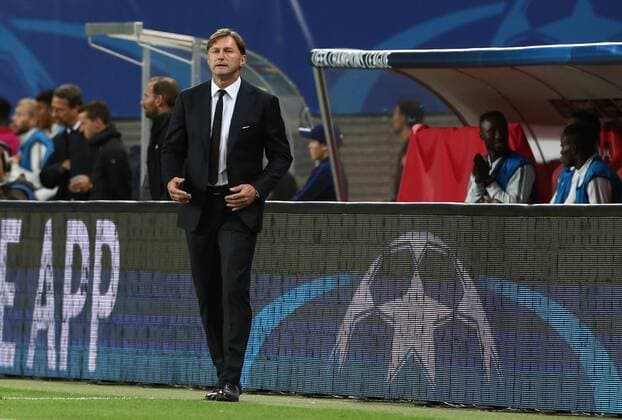 Trainer Ralph Hasenhüttl Einzelbild Freisteller Aktion Fußball Fussball UEFA CL Championsleague Herren Saison 2017 2018 13.09.2017 RB Leipzig RBL vs. AS Monaco