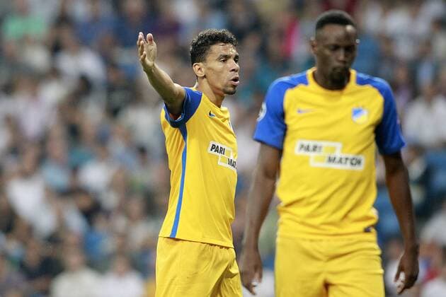 Fußball, CL, Real Madrid - Apoel Nikosia Apoel FC s Carlao during Champions League Group H match 1. September 13,2017.  (2017091306)