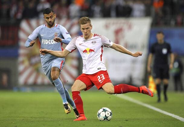 Foto: Marcel Halstenberg Leipzig Fussball - Championsleague am Mi. 13.09.2017 Gruppenspiel BRB Leipzig - AS Monaco 1 - 1