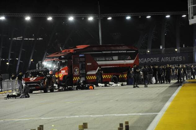 Ambiente antes del GP de F1 de Singapur en el circuito de Marian Bay. Atmosphere before Singapore F1 GP at Marina Bay circuit.  RV RACING PRESS