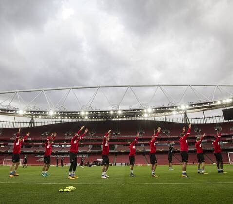 1. FC Köln Europapokal EuropaLeague Abschlusstraining Emirates Stadium London England Datum: 13.09.2017 Mannschaft