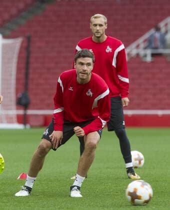 1. FC Köln Europapokal EuropaLeague Abschlusstraining Emirates Stadium London England Datum: 13.09.2017 Jonas Hector (1. FC Köln)