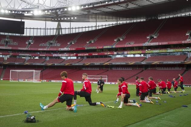 1. FC Köln Europapokal EuropaLeague Abschlusstraining Emirates Stadium London England Datum: 13.09.2017 Mannschaft