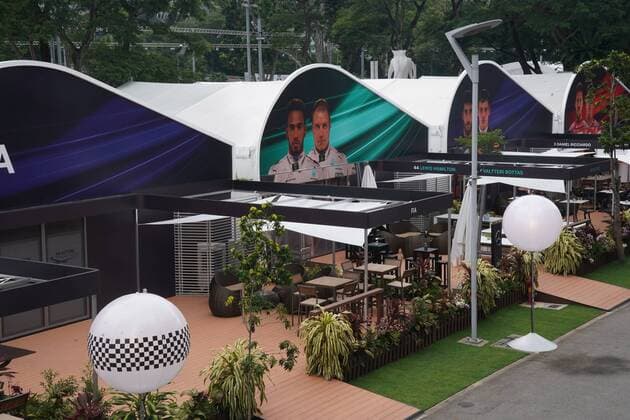 Singapore Grand Prix 14 - 17 September 2017 14.09.2017 - Circuit Atmosphere 