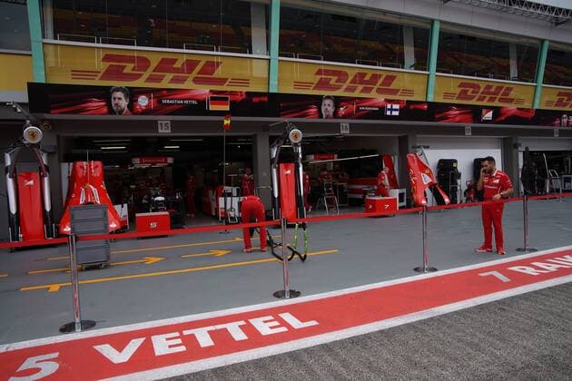 Singapore Grand Prix 14 - 17 September 2017 14.09.2017 - Circuit Atmosphere 