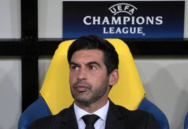 September 13, 2017 - Kharkov, Ukraine - Head coach of FC Shakhtar Paulo Fonseca before the start of the Champions League group F between FC Shakhtar and Napoli at Metalist Stadium in Kharkov. Ukraine, Wednesday, September 13, 2017 Shakhtar Donetsk v SSC Napoli - UEFA Champions League  - ZUMAn230 20170913_zaa_n230_414 Copyright: xDanilxShamkinx
