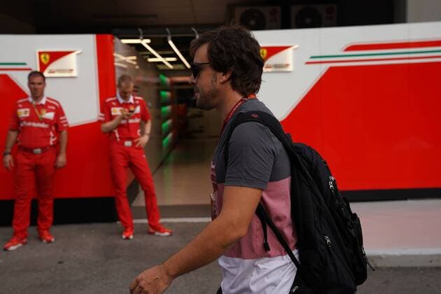 Singapore Grand Prix 14 - 17 September 2017 14.09.2017 - Fernando Alonso (ESP) McLaren MCL32 
