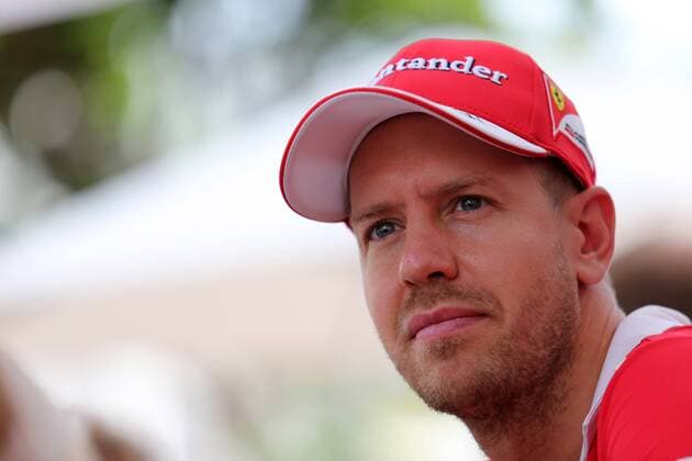 14.09.2017 - Sebastian Vettel (GER) Scuderia Ferrari SF70H Singapore Grand Prix 14 - 17 September 2017 14.09.2017 - Sebastian Vettel (GER) Scuderia Ferrari SF70H 