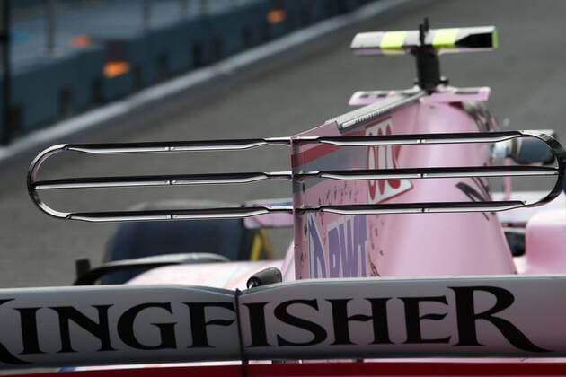 14.09.2017 - Sahara Force India F1 VJM010, detail Singapore Grand Prix 14 - 17 September 2017 14.09.2017 - Sahara Force India F1 VJM010, detail 