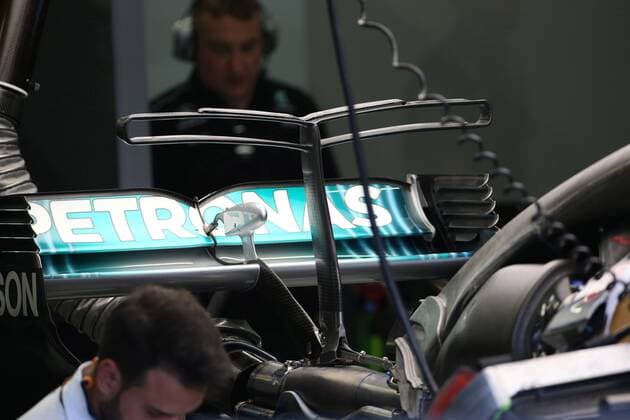 14.09.2017 - Mercedes AMG F1 W08, detail Singapore Grand Prix 14 - 17 September 2017 14.09.2017 - Mercedes AMG F1 W08, detail 
