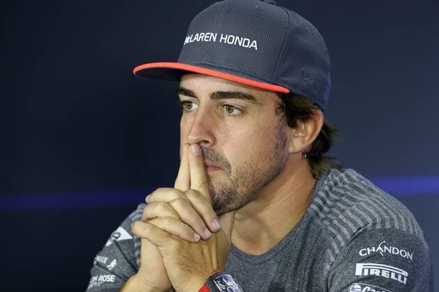 14.09.2017 - Fernando Alonso (ESP) McLaren MCL32 Singapore Grand Prix 14 - 17 September 2017 14.09.2017 - Fernando Alonso (ESP) McLaren MCL32 