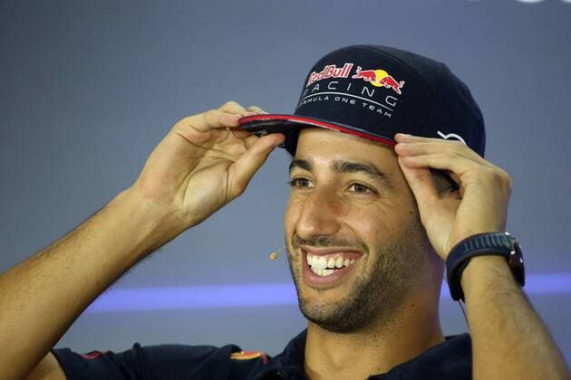 14.09.2017 - press conference PK Pressekonferenz Daniel Ricciardo (AUS) Red Bull Racing RB13 Singapore Grand Prix 14 - 17 September 2017 14.09.2017 - Press conference, Daniel Ricciardo (AUS) Red Bull Racing RB13 