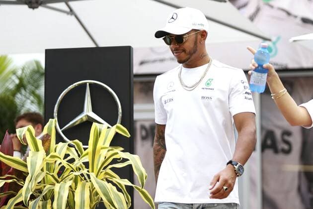 Motorsports: FIA Formula One World Championship WM Weltmeisterschaft 2017, Grand Prix of Singapore, 44 Lewis Hamilton (GBR, Mercedes AMG Petronas F1 Team), Singapore Singapore