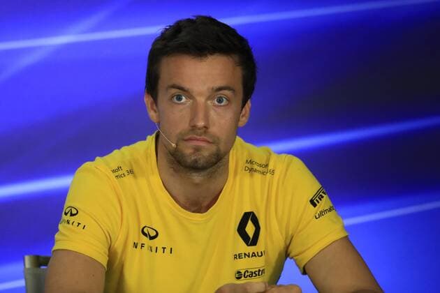 14th September 2017, Marina Bay Street Circuit, Singapore; Singapore Grand Prix, Driver press conference PK Pressekonferenz Jolyon Palmer - Renault F1 Team  ActionPlus11929928